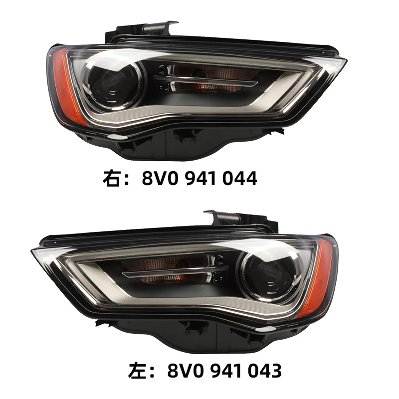 Audi USA 2013-2016 A3 Xenon headlight assembly for US-spec models view 2