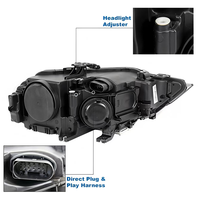 13-15 Audi A4 Xenon Headlight Assembly A4 2013-2015 view 2