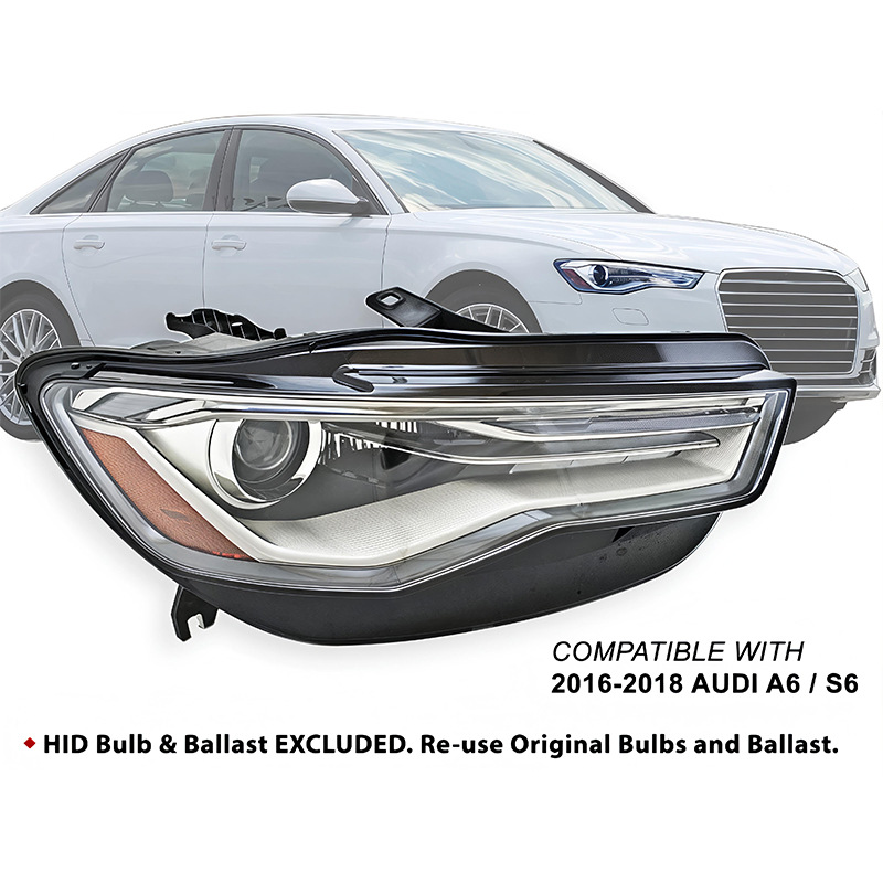 Audi A6 C7 Xenon Headlight Assembly A6 C7 2016-2018 view 3