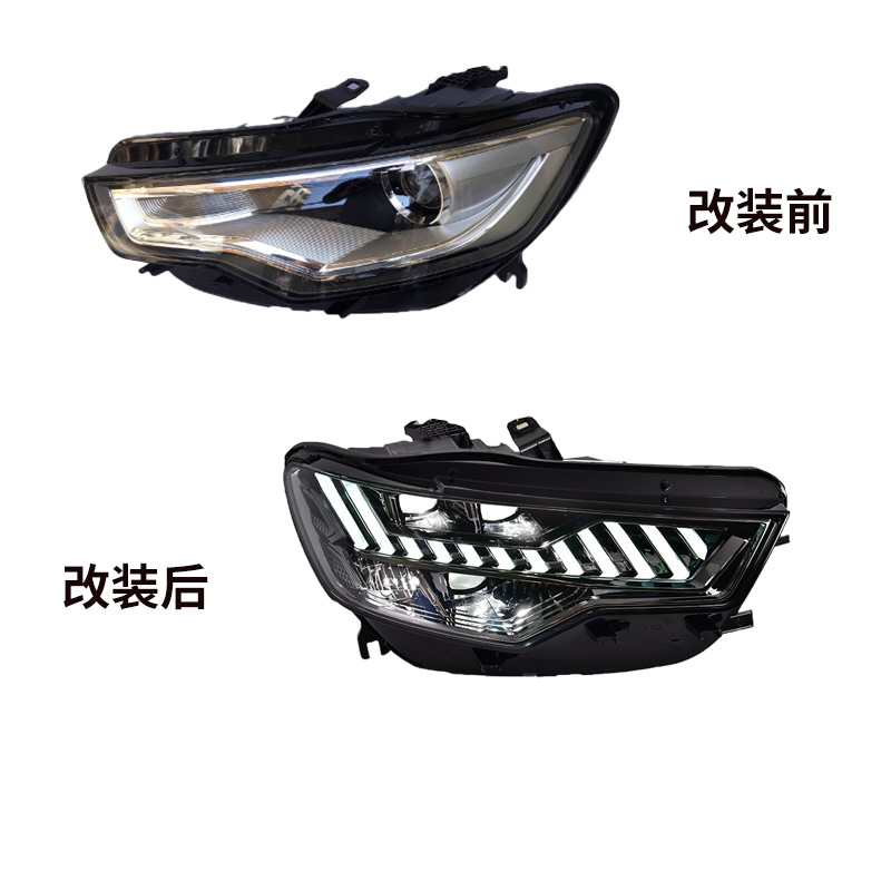 Audi Headlight Assembly A6 C7 2012-2015 view 3