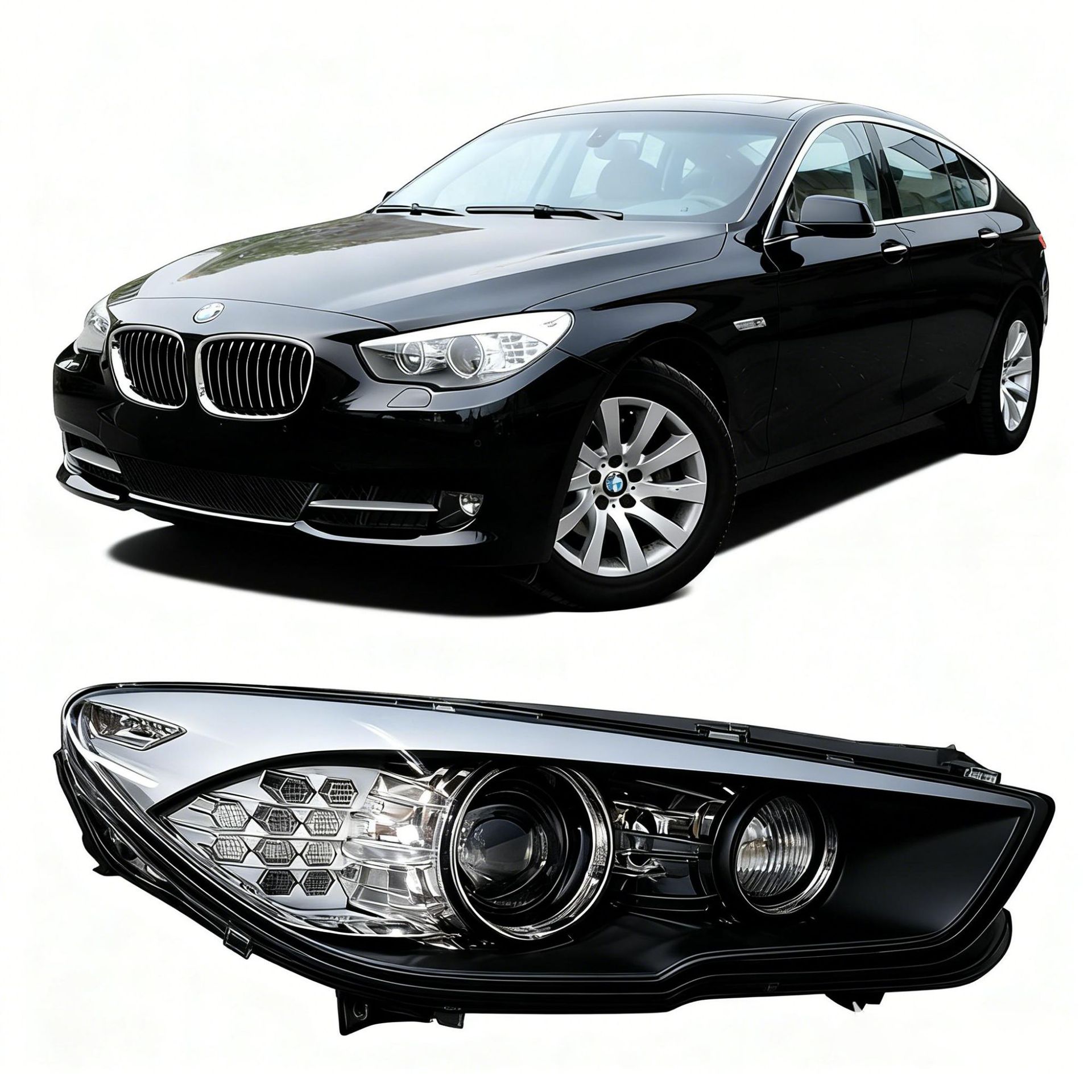 BMW 5 Series F10 GT LED Headlight Assembly 2010-2017