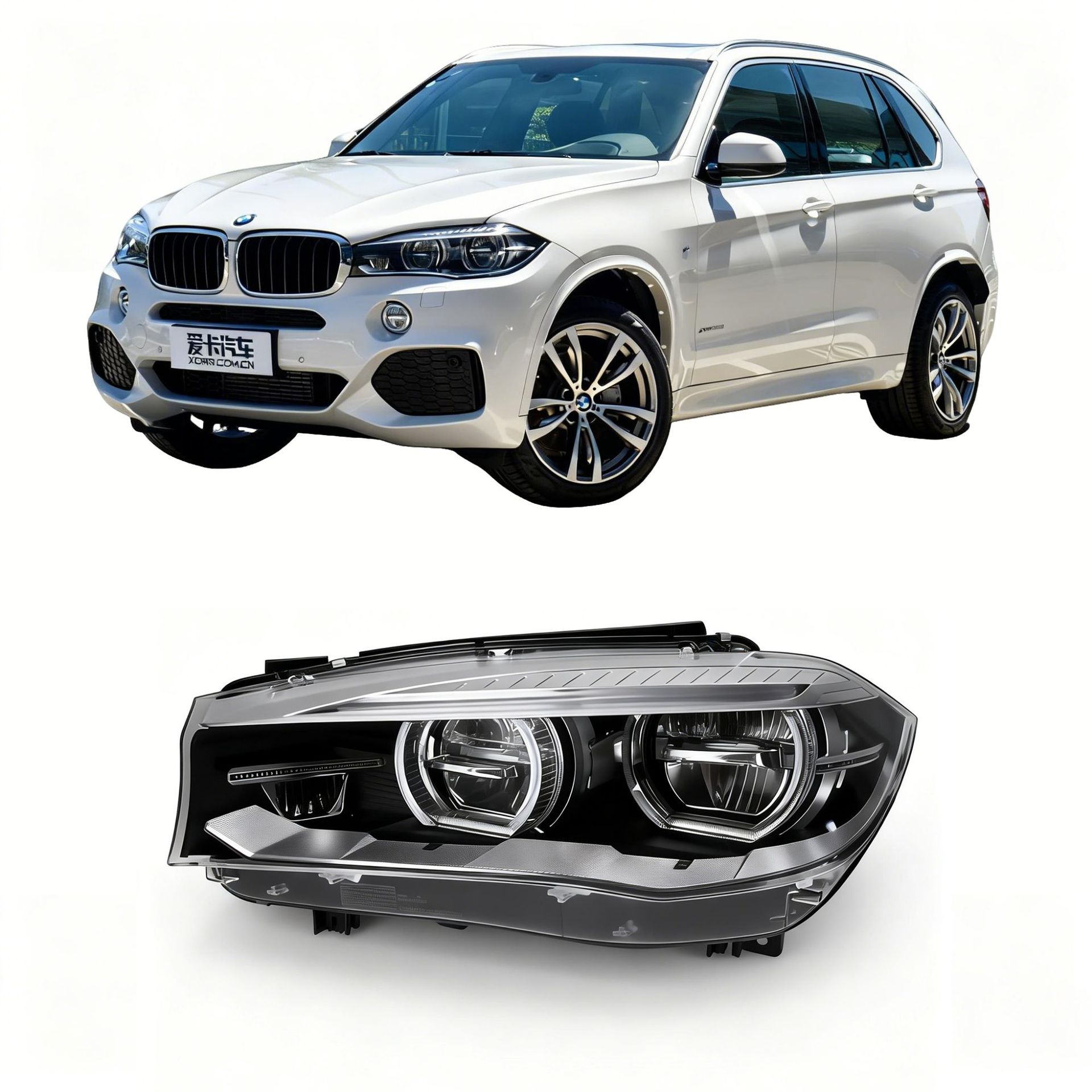 BMW X5 F15 HID headlight assembly F15 X5 2014-2018