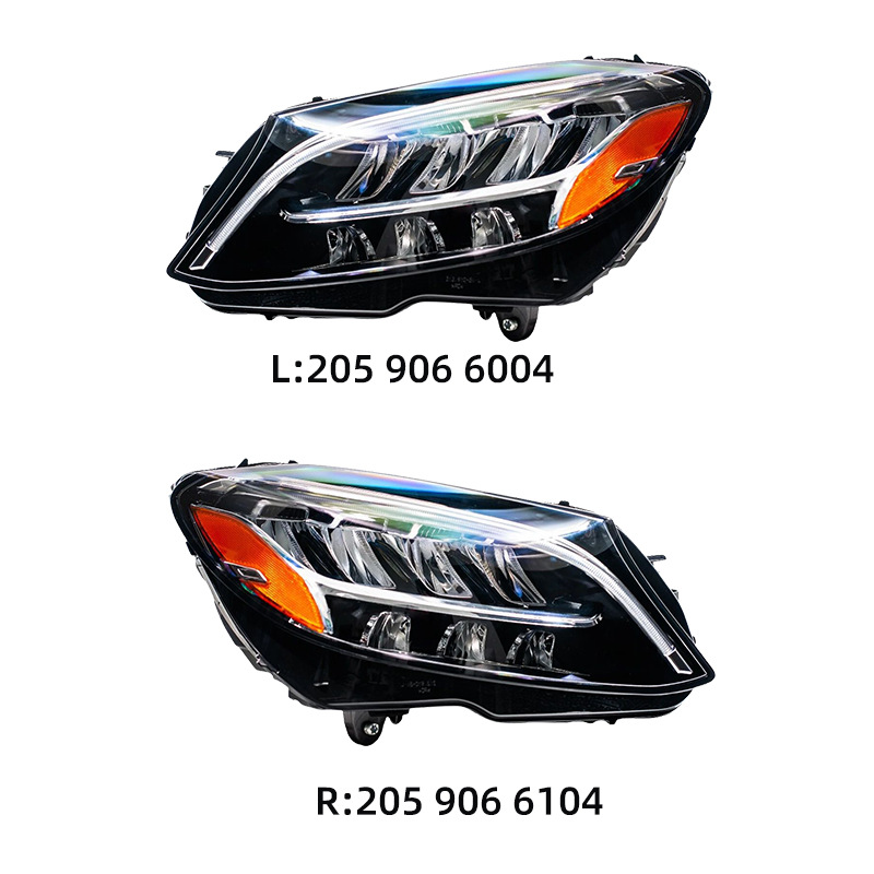 Mercedes-Benz LED headlight assembly 2019-2021 view 4