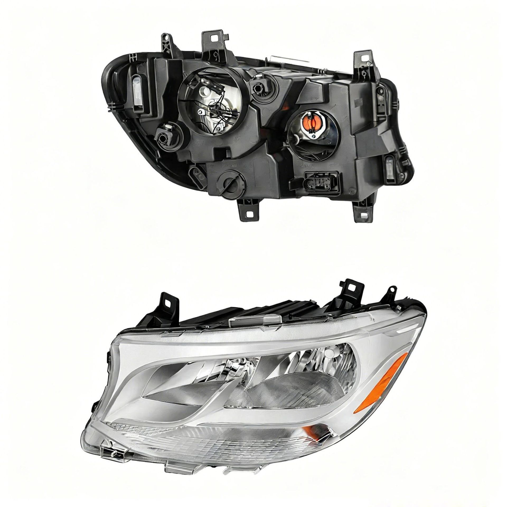 Mercedes-Benz halogen headlight assembly 2019-2022 view 2