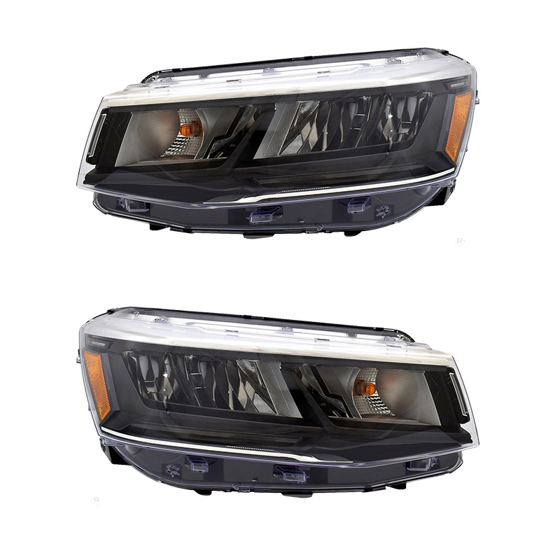 Volkswagen halogen headlight housing assembly 2022-2025 view 4