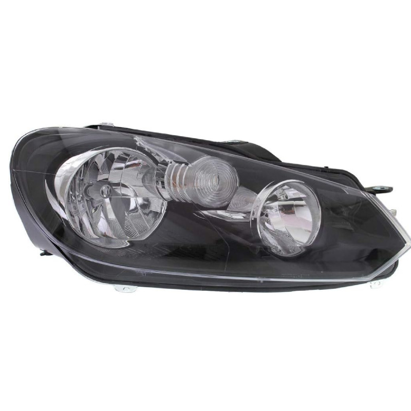 Volkswagen halogen headlamp assembly Golf 2009-2014 view 4