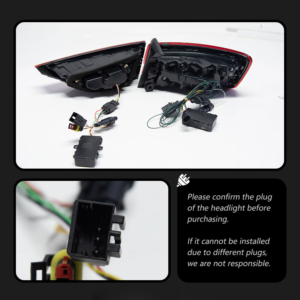 Audi LED Tail Light A3 2013-2020 A3 Tail Light view 3