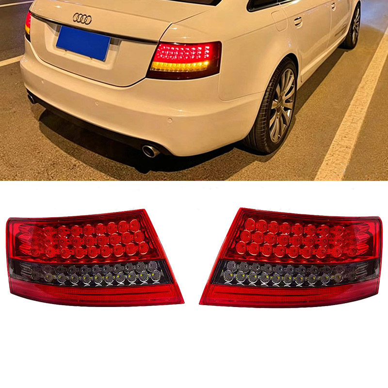 Audi LED tail light A6 C6 2005-2008 05-08 A6L C6 tail lamp assembly upgrade LED
