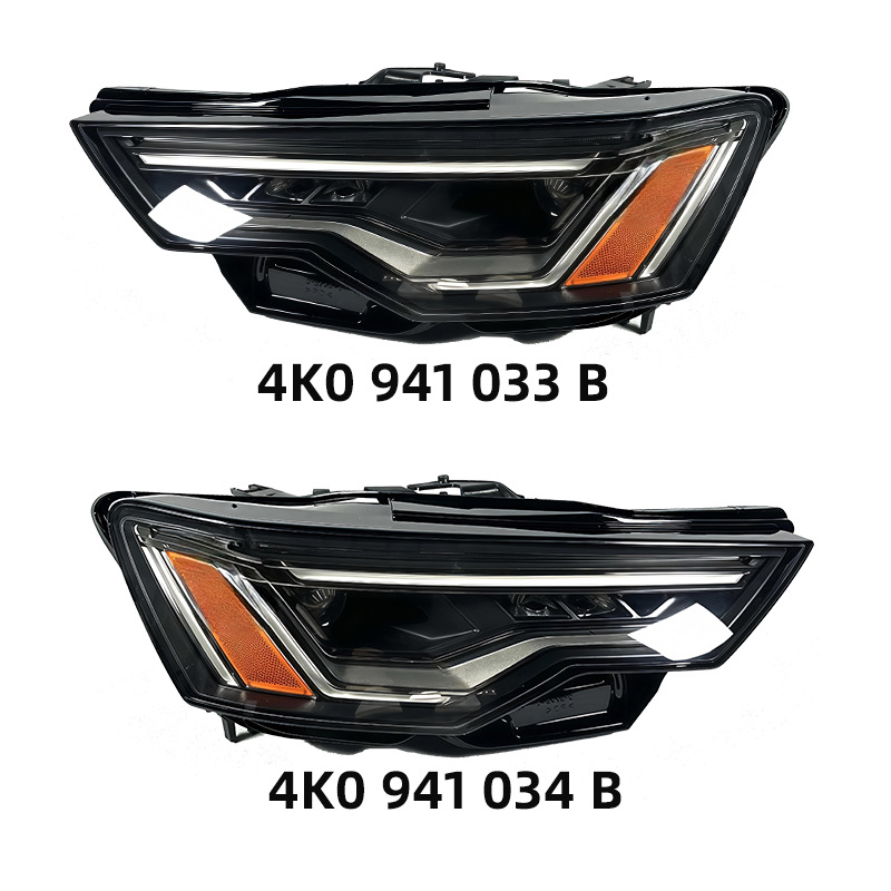 Audi LED headlight A6 C8 2019-2024 view 4