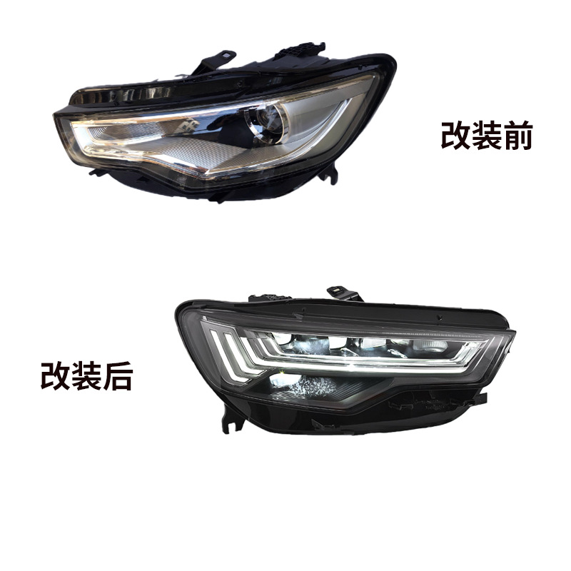 Audi LED headlight A6 2012-2015 view 3