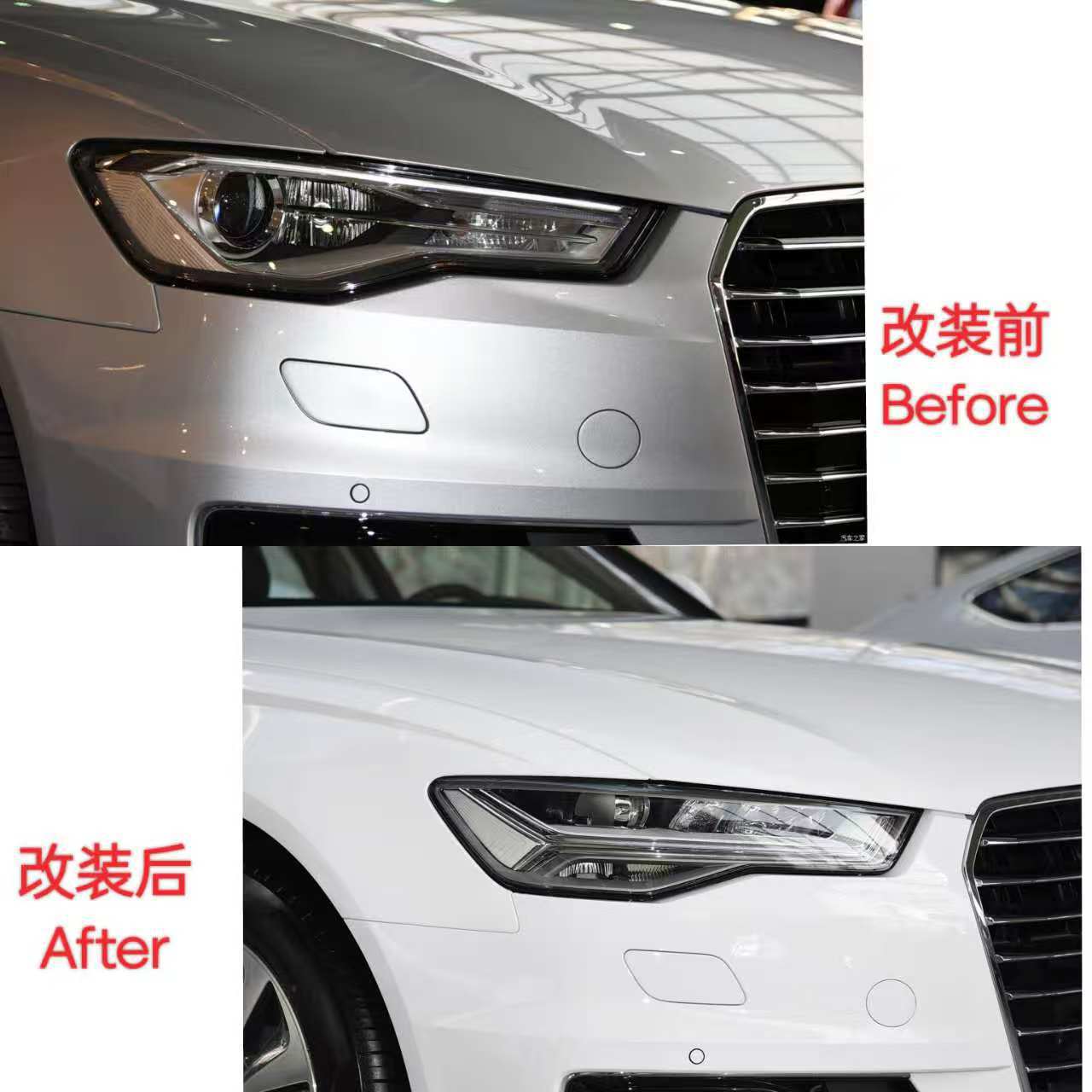 Audi LED headlight A6 2012-2018 view 3