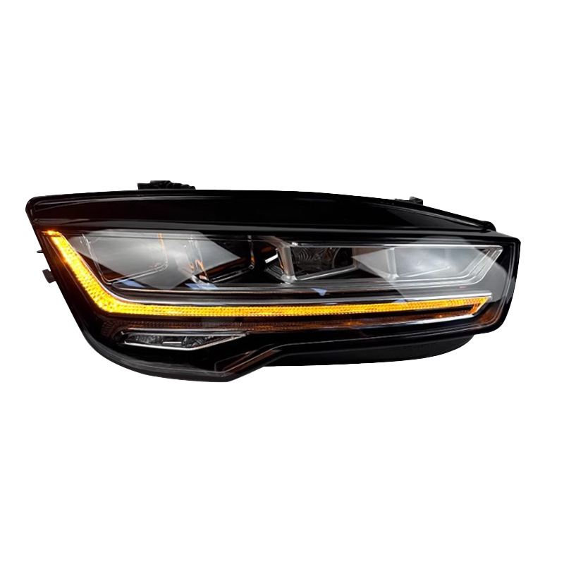 Audi A7 LED headlight view 3