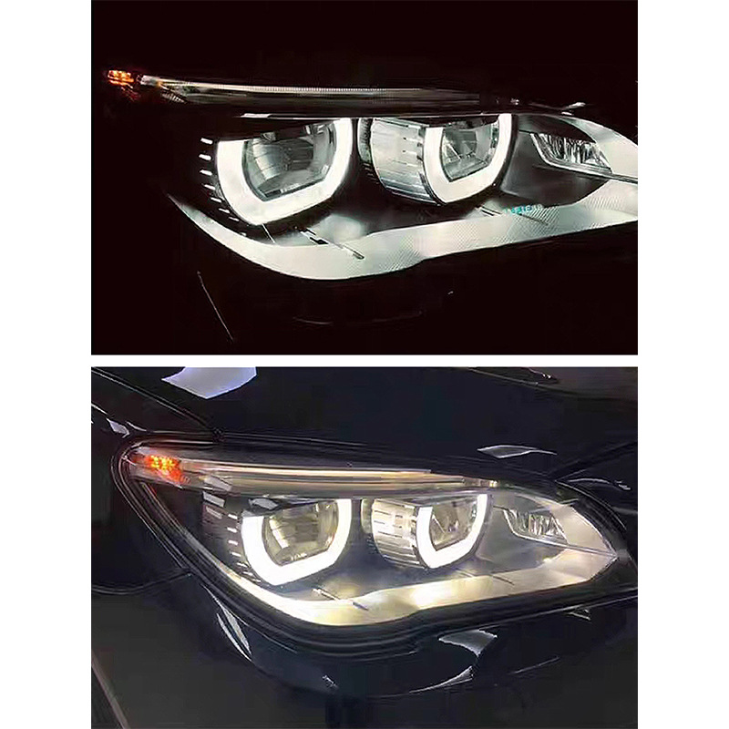 BMW LED headlights 2009-2012 view 2