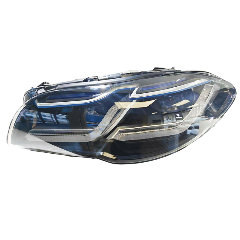 BMW 5 Series F18 2011-2017 Dual L-LED headlights modification 2011-2017 view 2