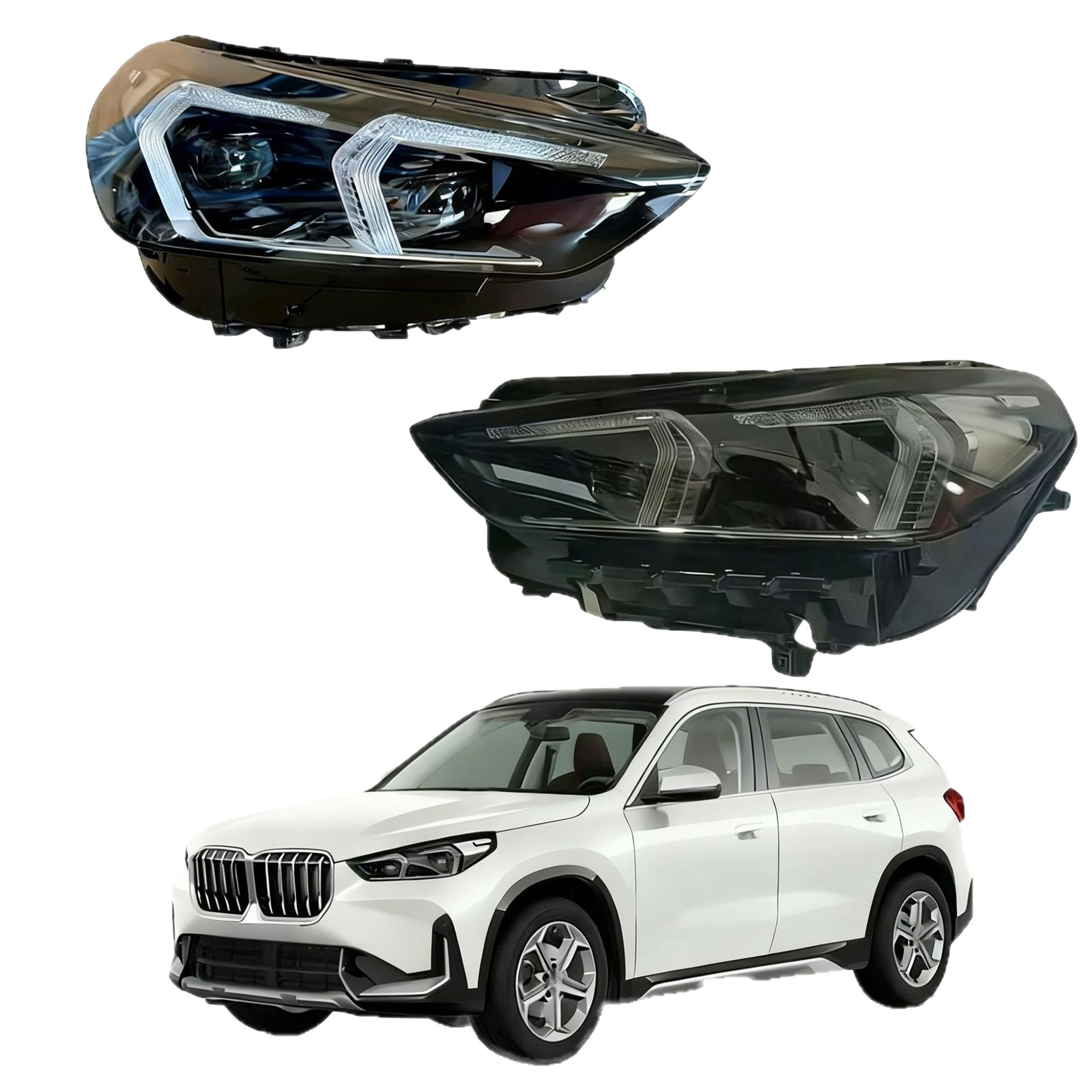 BMW LED headlight A6 X1 2022-2025 view 4