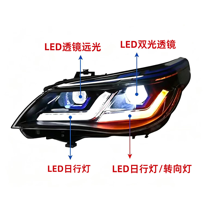 BMW 5 Series E60 LED headlight E60 2003-2011 view 3