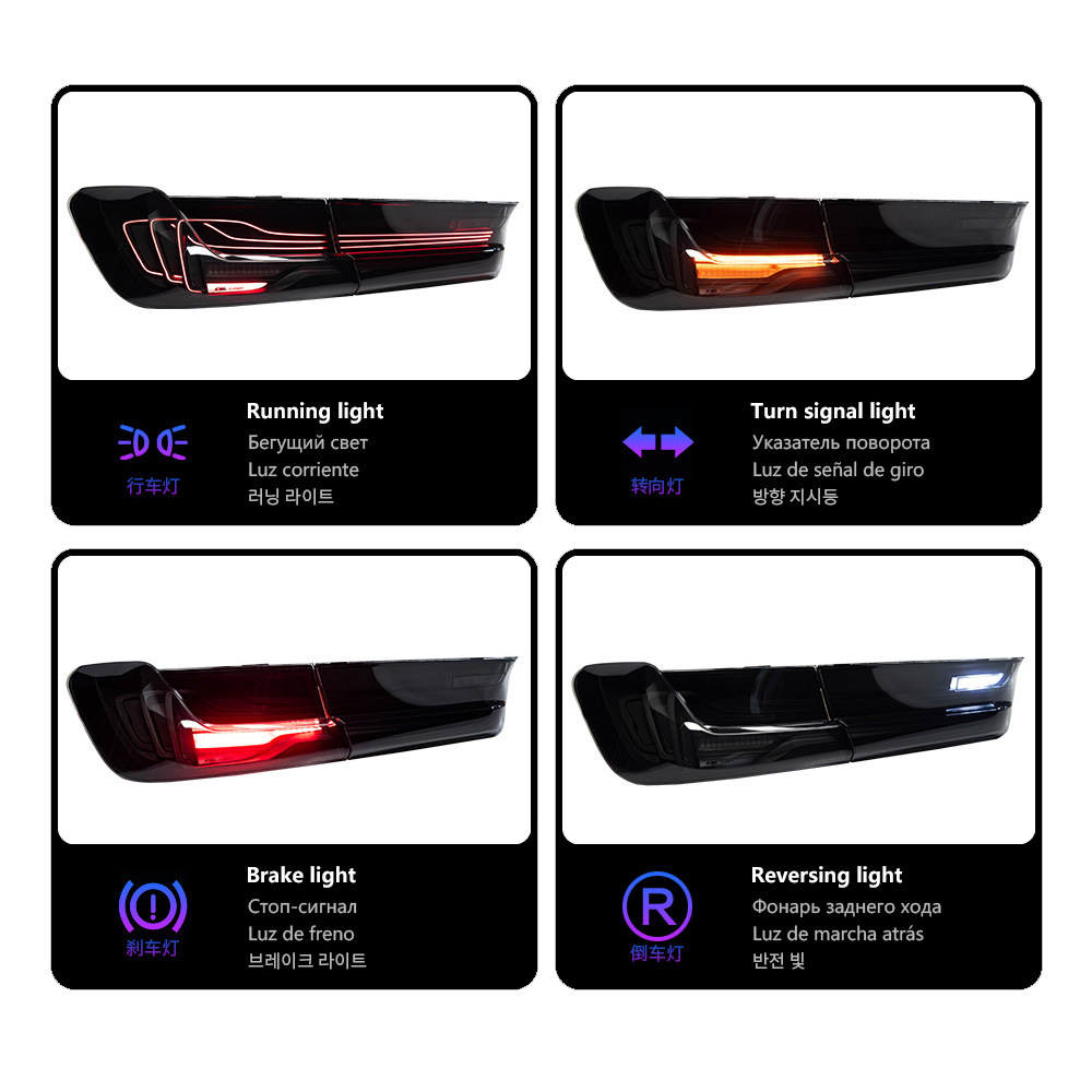 BMW LED taillight G20 2019-2022 view 3