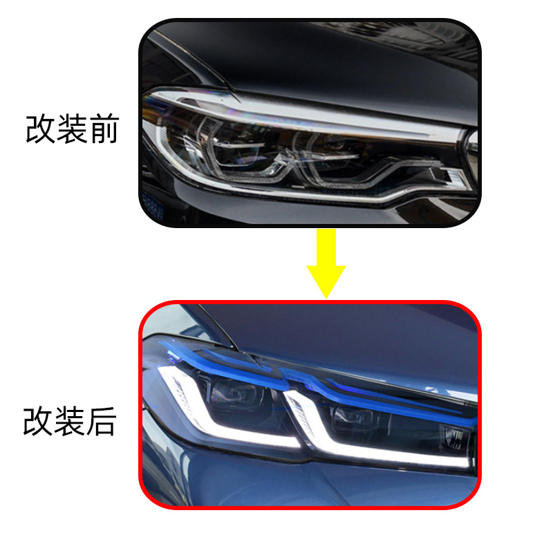 BMW 5 Series LED Headlight G30 M5 2018-2023 view 3