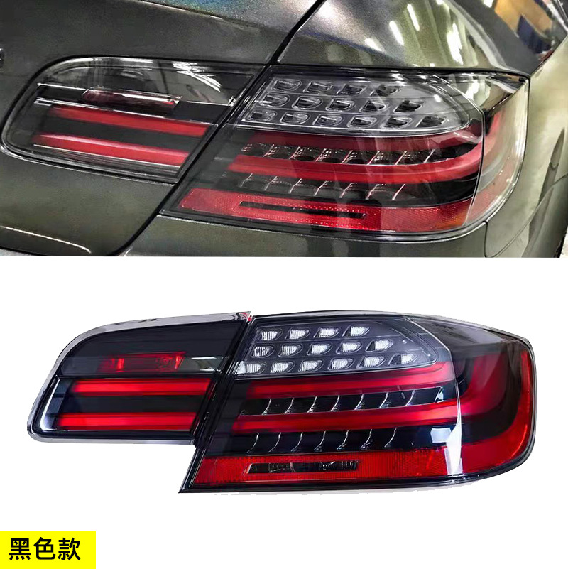 BMW LED taillight M3 2006-2013 Coupe E92 smoked edition, E92 Coupe red edition view 4