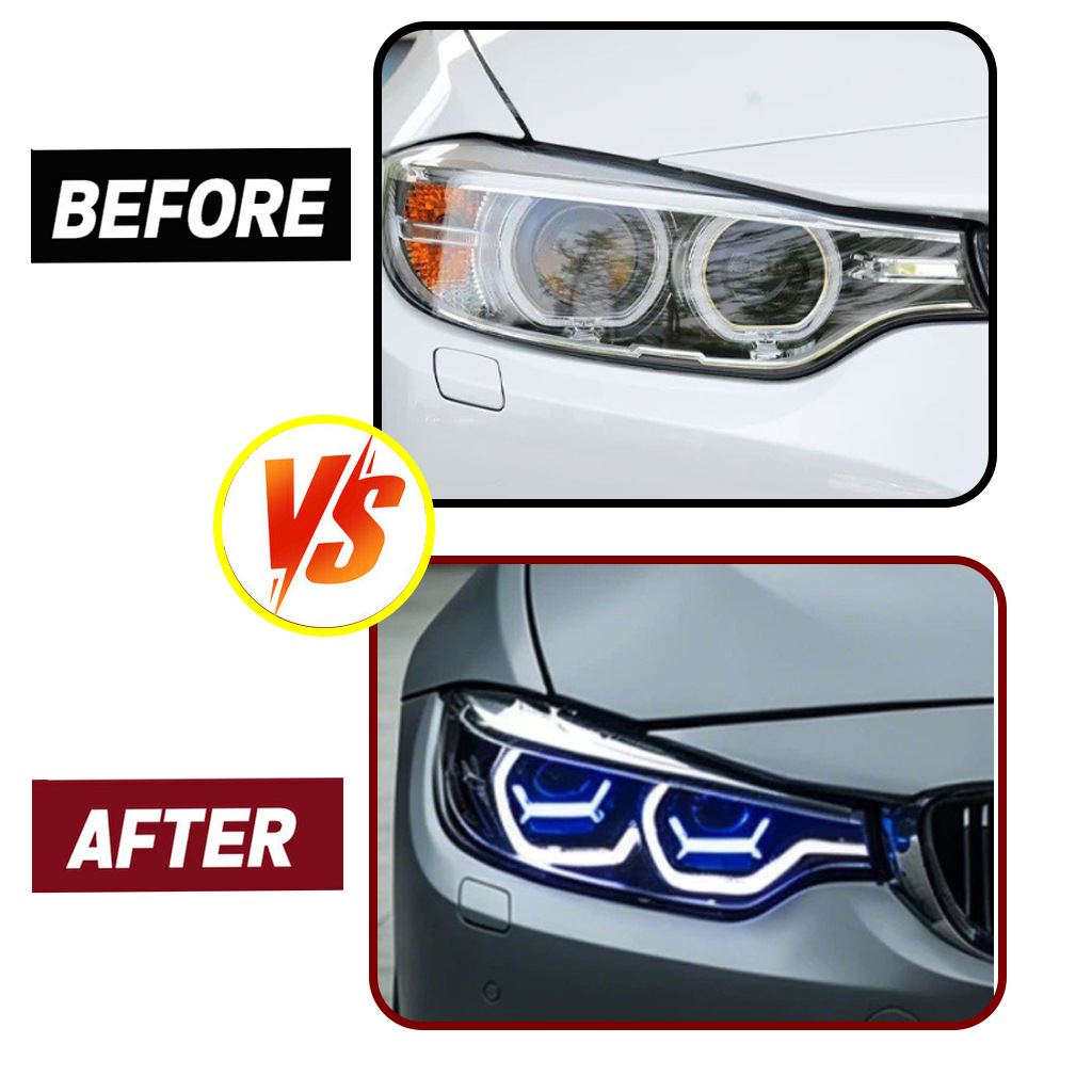 BMW 4 Series F32 Headlight Assembly LED Headlight view 2