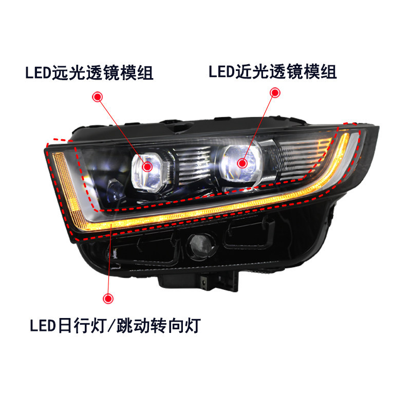 2015-2018 Ford Edge LED Headlight