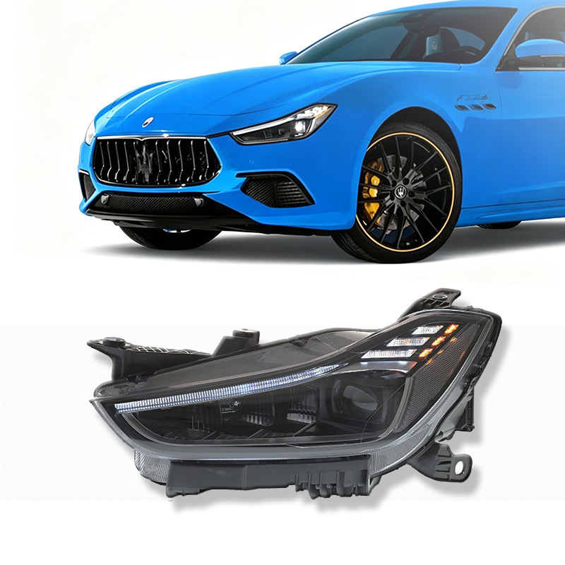 2014-2019 Maserati Ghibli LED Headlights 2014-2019 view 2