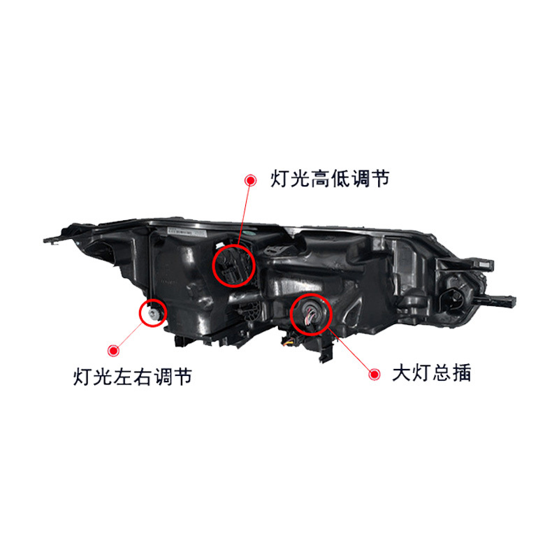 LED headlights 2019-2023 view 3