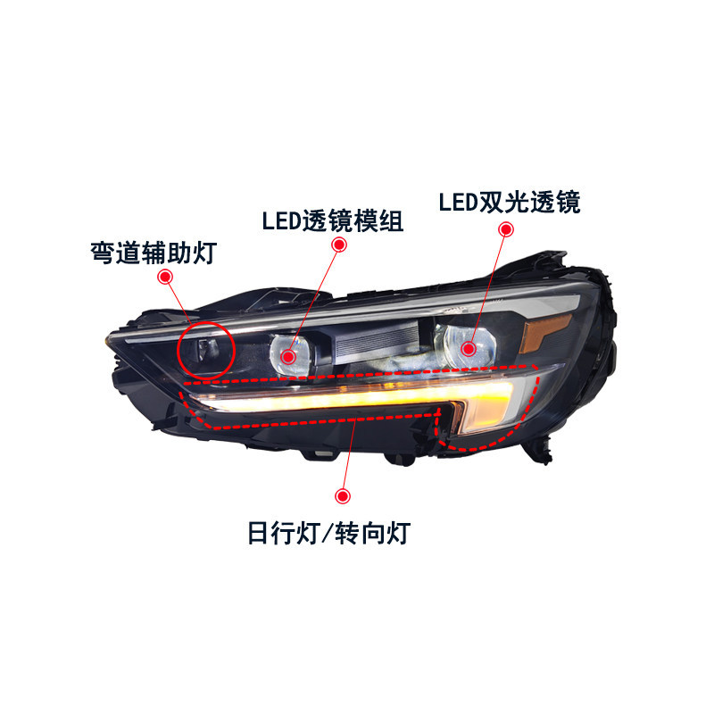 Buick LED headlight 2020-2025 view 3
