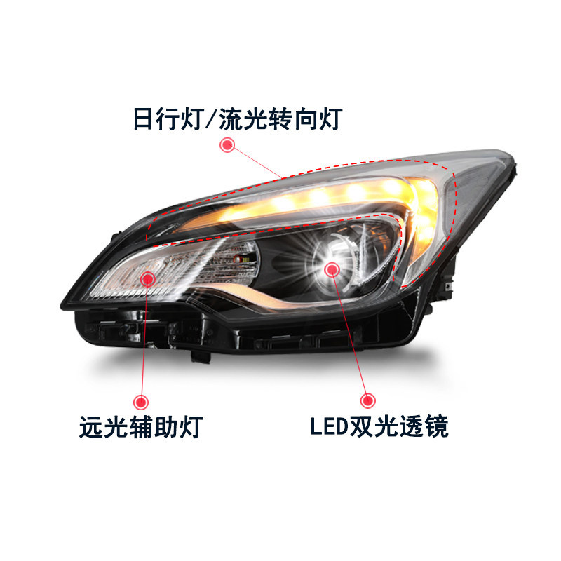 2014-2019 Buick Envision LED Headlight (model years 2014-2019)