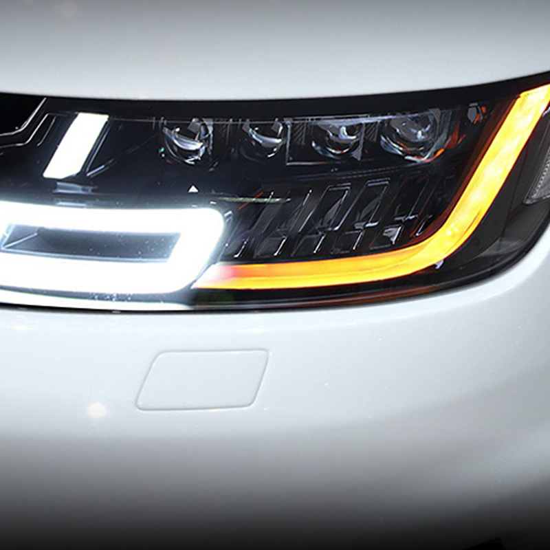 Land Rover Range Rover Sport modified 1 LED headlight view 2