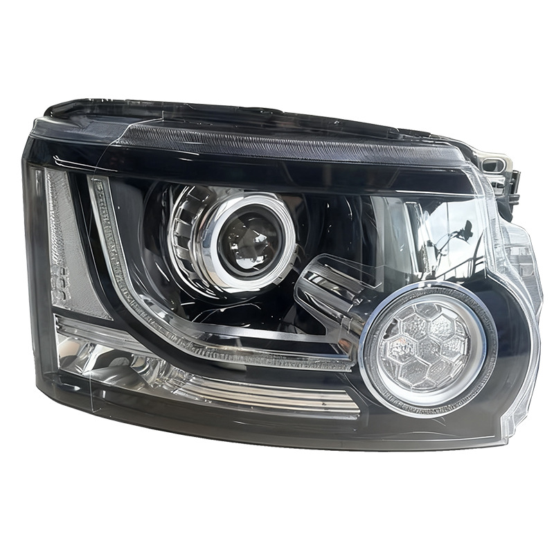 Land Rover Discovery 4 LED headlights 2014-2016 view 2