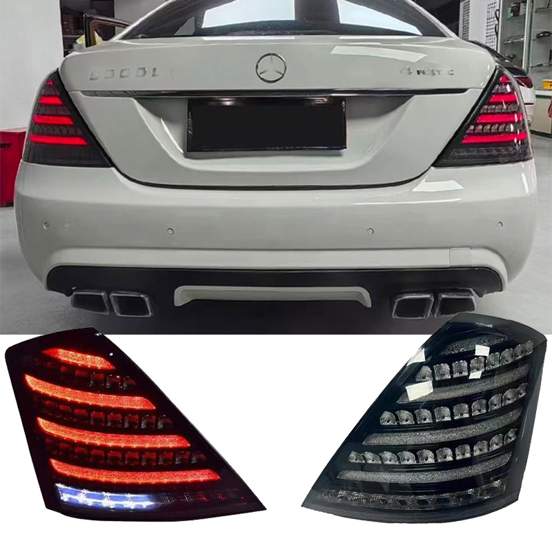 Mercedes LED taillights 2006-2013, 06-13 model modified Maybach Diamond Edition view 3