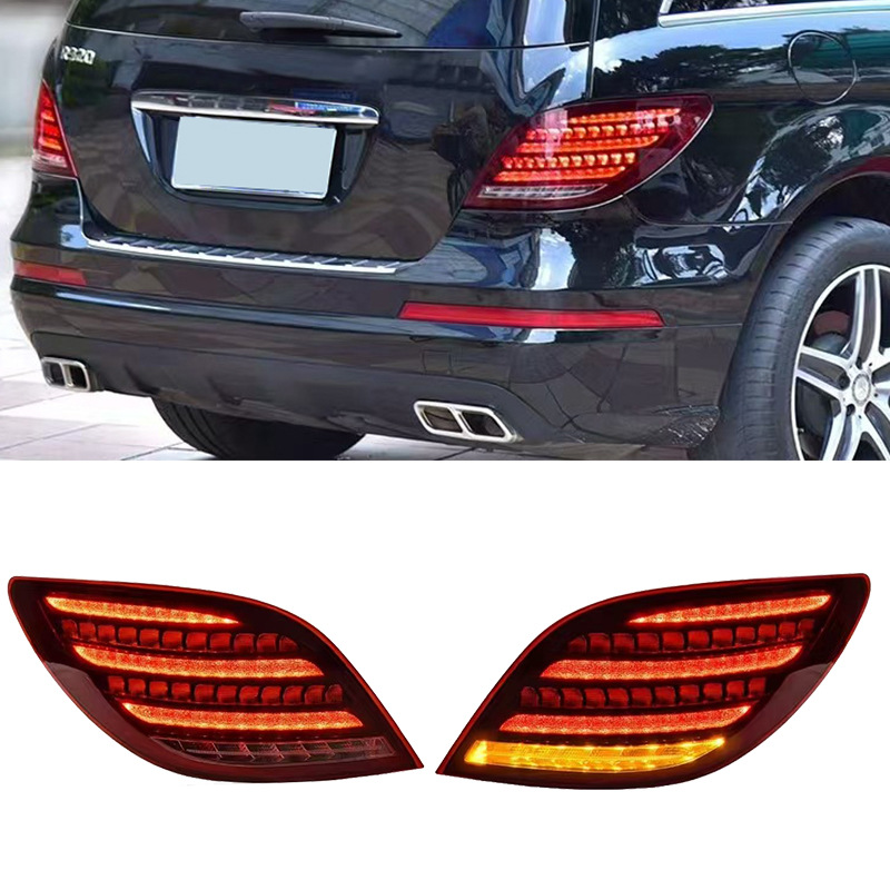 Mercedes LED taillight 2009-2017 R-Class W251 modified Maybach Diamond-style tail light view 3