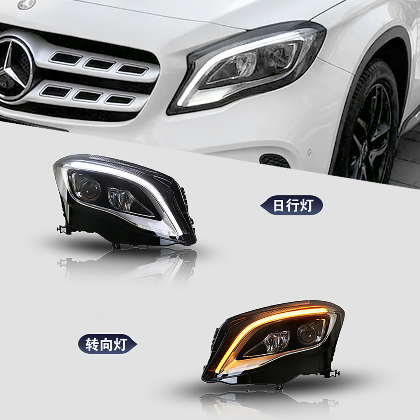 Mercedes-Benz GLA LED headlight for GLA 2016-2019
