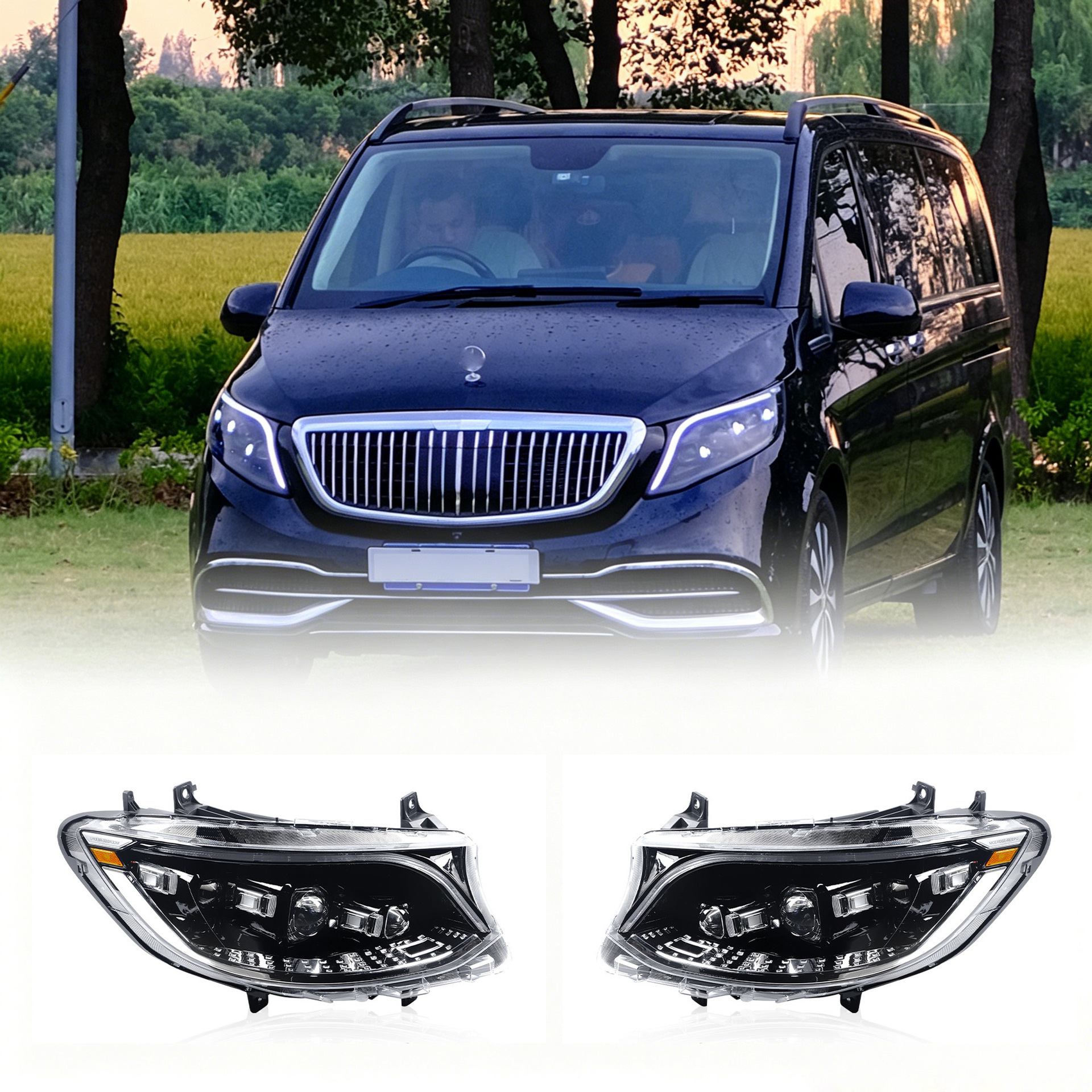Mercedes-Benz LED Headlight Sprinter 2019-2025