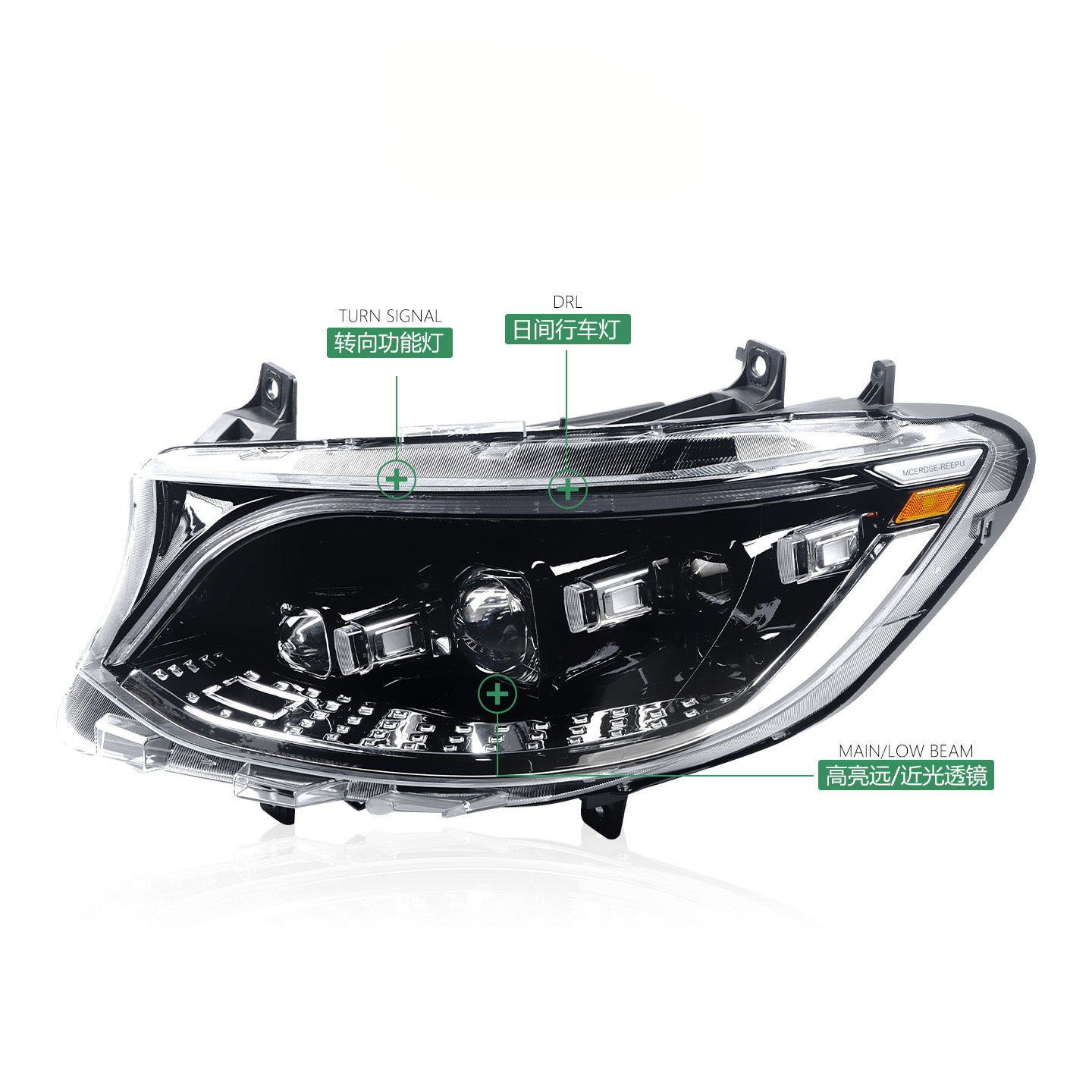 Mercedes-Benz LED Headlight Sprinter 2019-2025 view 4
