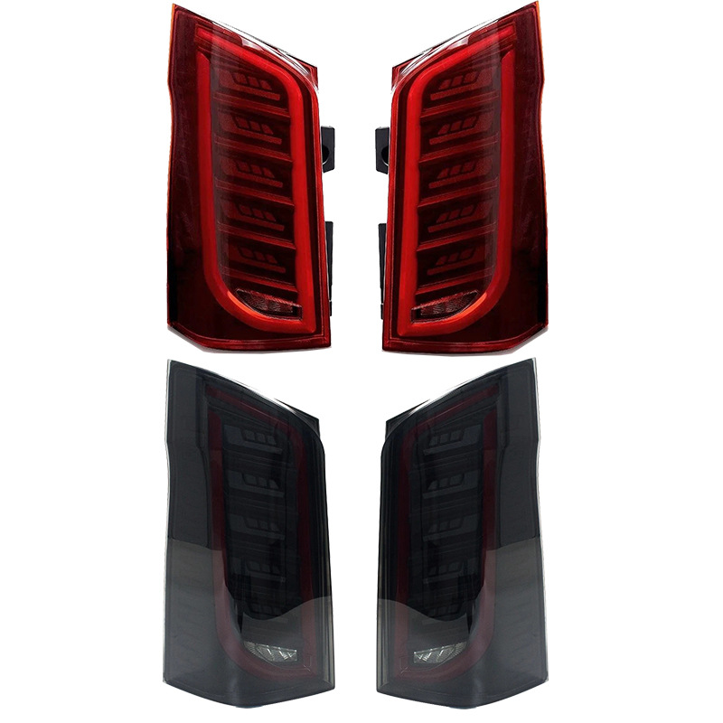 Mercedes LED tail light set for V-Class (Vito/ViVo) W447 leaf-style LED tail light assembly V view 4