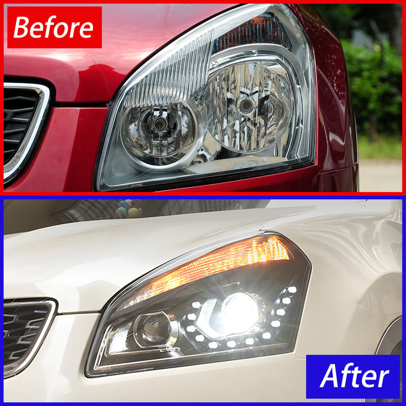 Nissan Qashqai LED Headlight 2008-2016 view 2