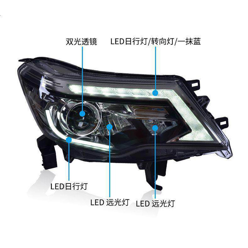 Nissan Frontier/Nissan Navara LED Headlights 2018-2020