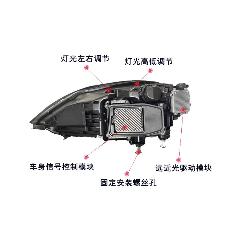 Porsche Cayenne 2011-2025 LED headlight 11-25 models view 3