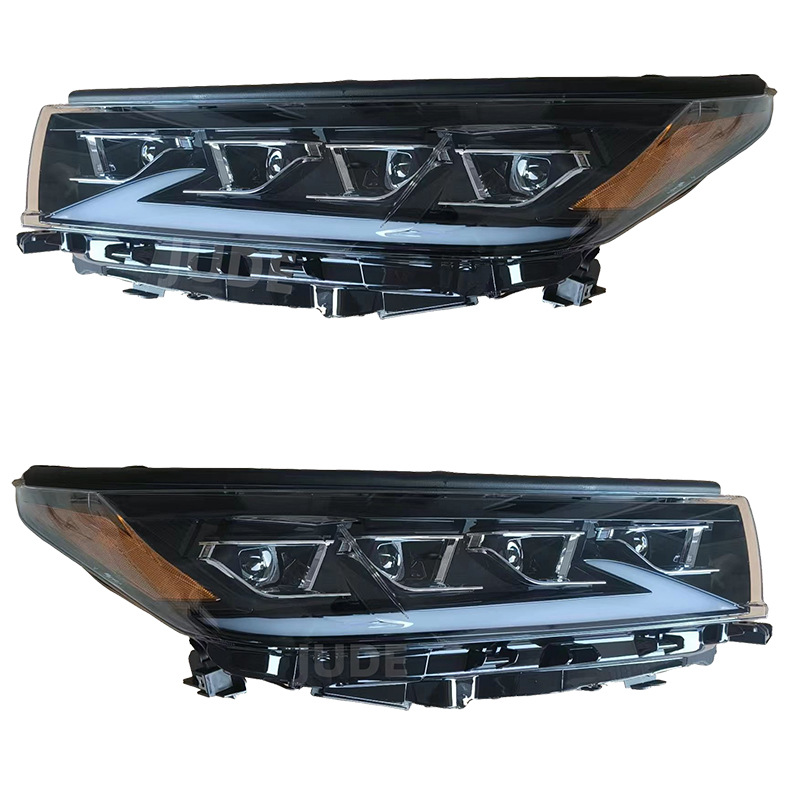 2018-2021 Toyota Highlander LED headlights view 4