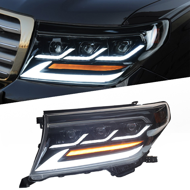 2007-2015 Toyota Land Cruiser LC200 LED headlight C200 2007-2015 view 2