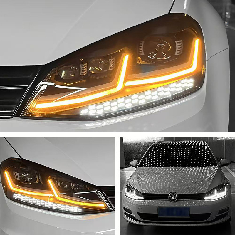 14-17 VW Golf 7 LED Headlight 2014-2017