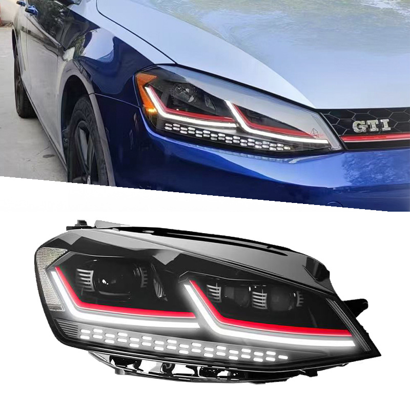 14-17 VW Golf 7 LED Headlight 2014-2017 view 2