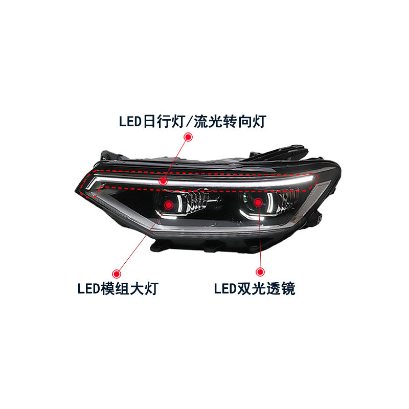 Passat B8.5 Volkswagen LED headlight 2020-2025 view 2