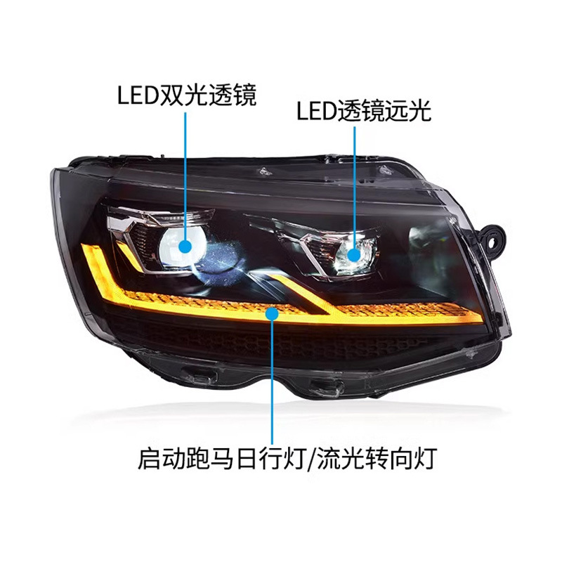 Volkswagen Crafter LED headlight view 4