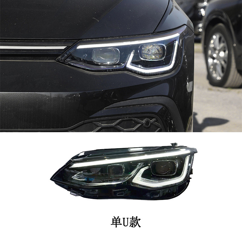 Golf 8 Volkswagen LED Headlight 2021-2024 view 2
