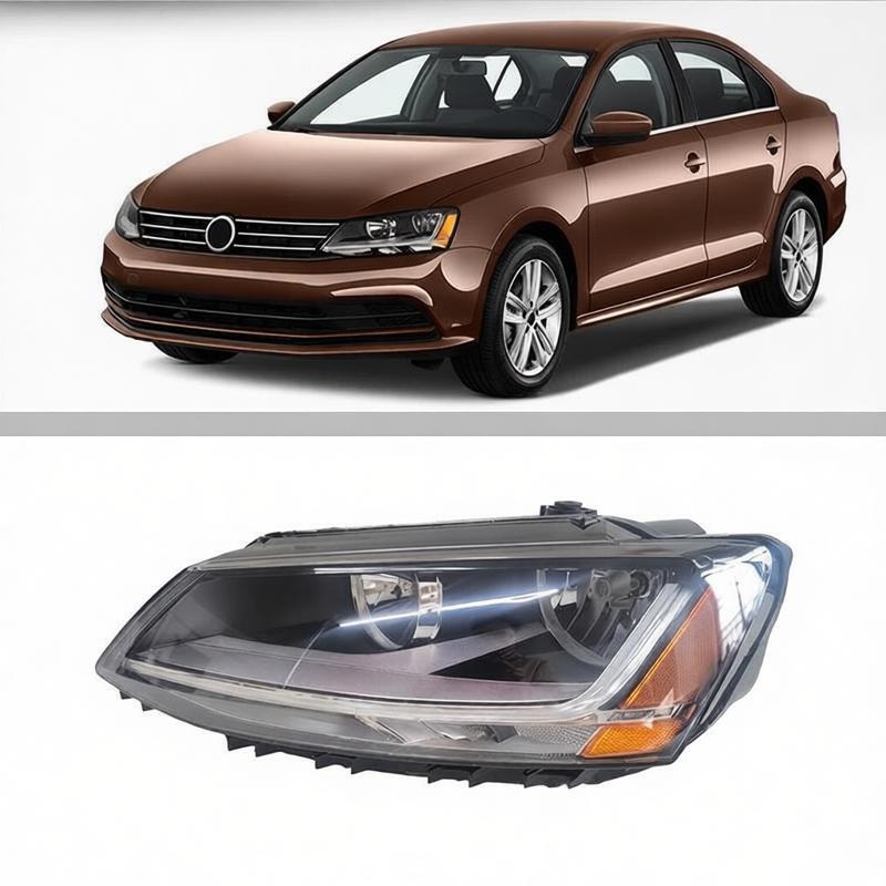 Volkswagen Jetta LED Halogen Headlight
