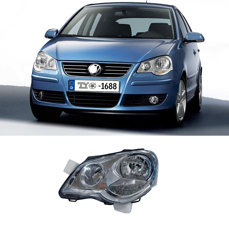 Volkswagen Halogen Headlight Assembly POLO 2006