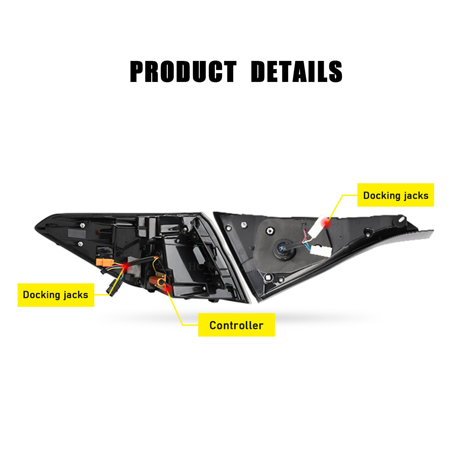 Honda Taillight Assembly Civic 2022-2024 view 3